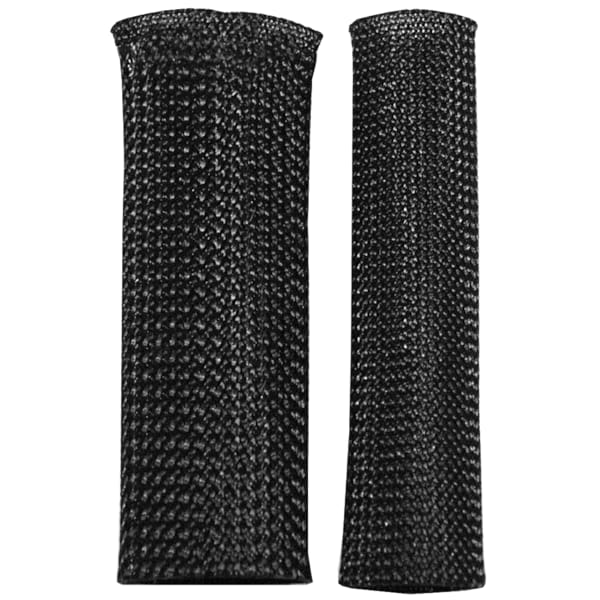 Braided Cable Sleeve, 1 in to 1-1/2 in Inside Dia., 50 ft, Polyethylene, Black